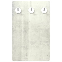 Thumbnail for Wandgarderobe 40x25 cm Hartglas Steinmauer-Optik