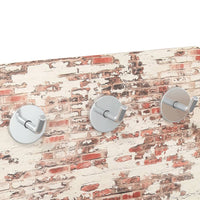 Thumbnail for Wandgarderobe 40x25 cm Hartglas Ziegelmauer-Optik