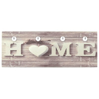 Thumbnail for Wandgarderobe 80x30 cm Hartglas Home