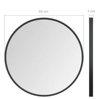 Thumbnail for Wandspiegel Schwarz 60 cm
