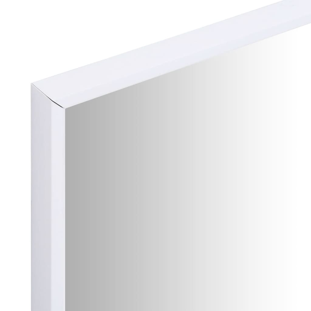 Spiegel Weiß 80x60 cm