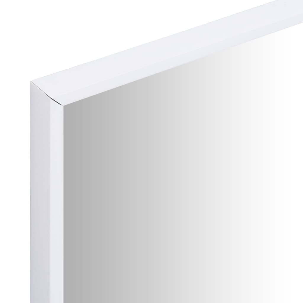 Spiegel Weiß 100x60 cm