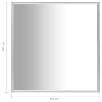 Thumbnail for Spiegel Silbern 60x60 cm