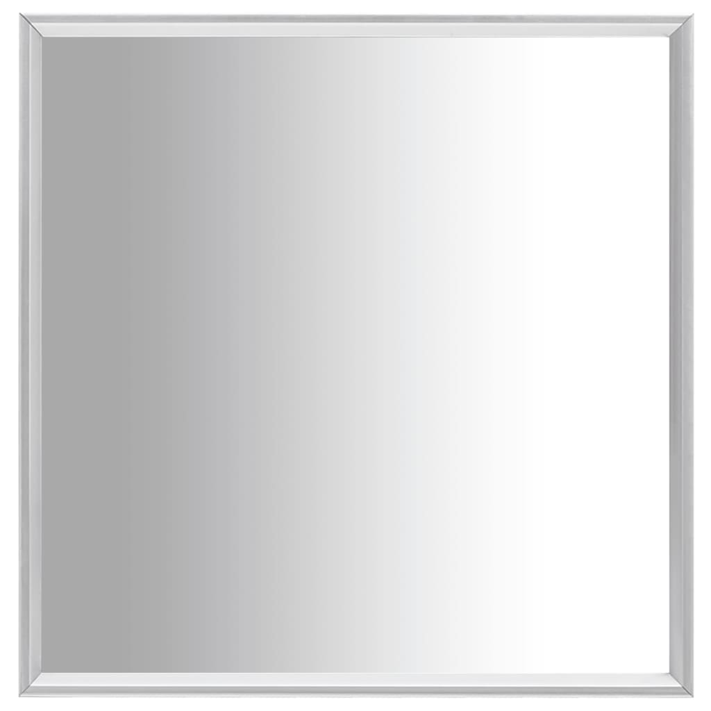 Spiegel Silbern 70x70 cm