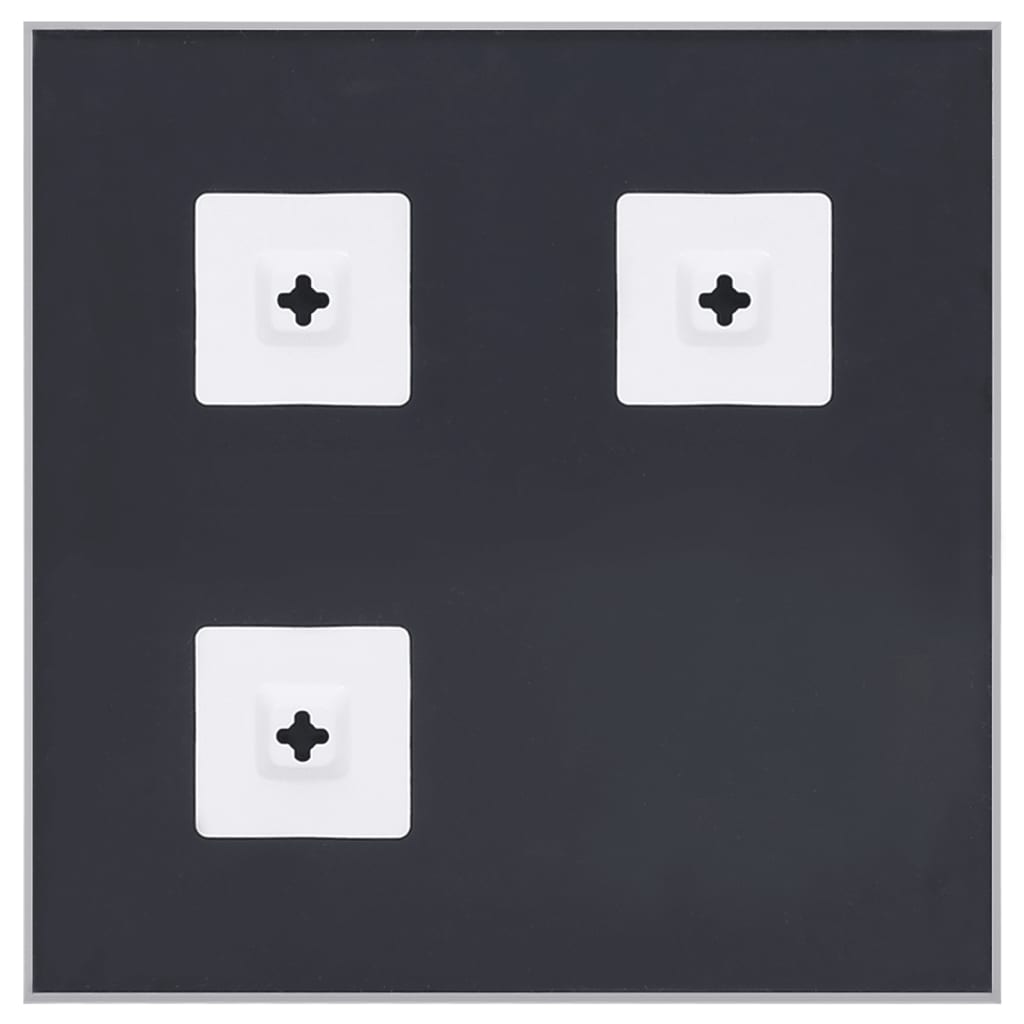 Spiegel Silbern 70x70 cm