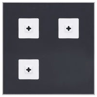 Thumbnail for Spiegel Silbern 70x70 cm