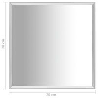 Thumbnail for Spiegel Silbern 70x70 cm
