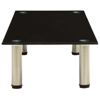 Thumbnail for TV-Tisch Schwarz 100x35x17 cm Hartglas
