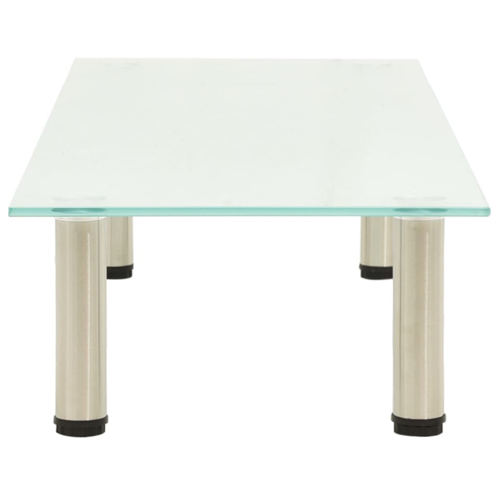 TV-Tisch Mattiert 100x35x17 cm Hartglas