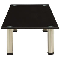 Thumbnail for TV-Tisch Schwarz 120x35x17 cm Hartglas