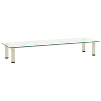 Thumbnail for TV-Tisch Transparent 120x35x17 cm Hartglas