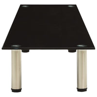 Thumbnail for TV-Tisch Schwarz 140x35x17 cm Hartglas