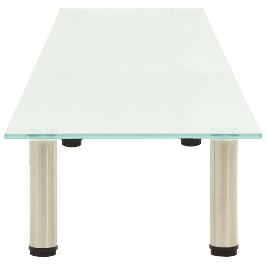 TV-Tisch Mattiert 140x35x17 cm Hartglas