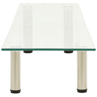 Thumbnail for TV-Tisch Transparent 140x35x17 cm Hartglas