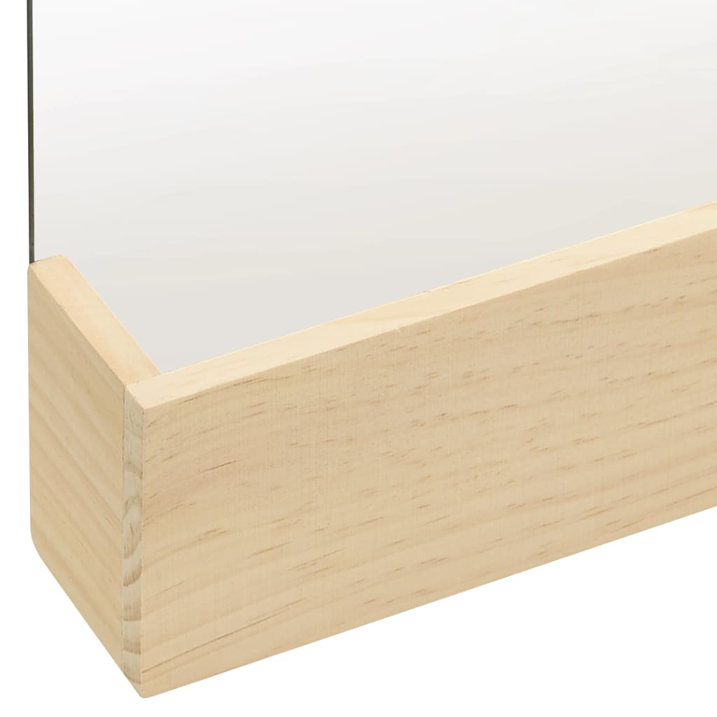 Wandspiegel Kiefer Massivholz 23x39,5 cm