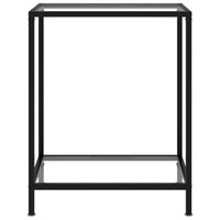 Thumbnail for Konsolentisch Transparent 60x35x75 cm Hartglas