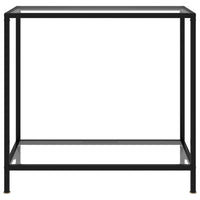 Thumbnail for Konsolentisch Transparent 80x35x75 cm Hartglas