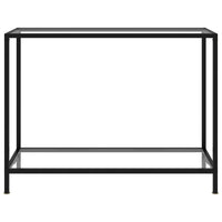 Thumbnail for Konsolentisch Transparent 100x35x75 cm Hartglas