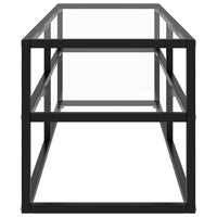 Thumbnail for TV-Schrank Schwarz mit Hartglas 120x40x40 cm