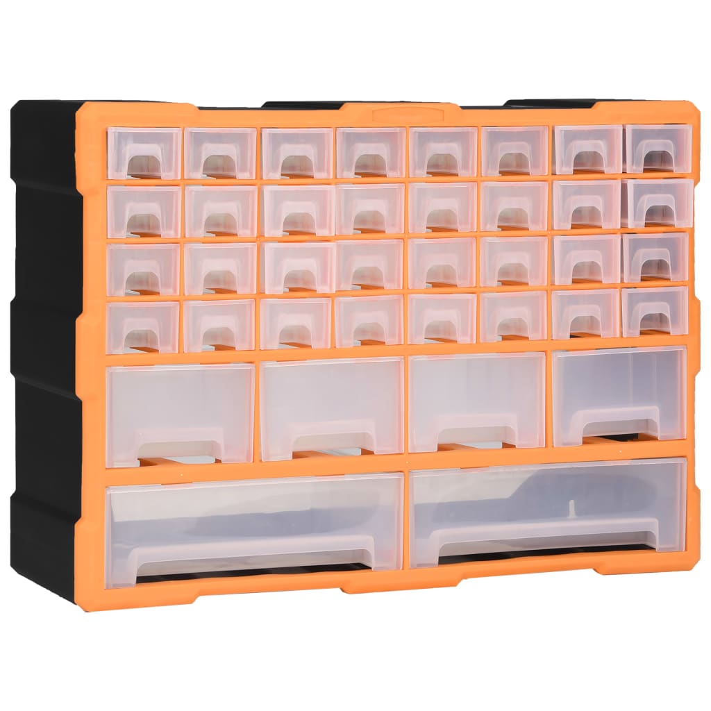 Multi-Schubladen-Organizer mit 40 Schubladen 52x16x37,5 cm