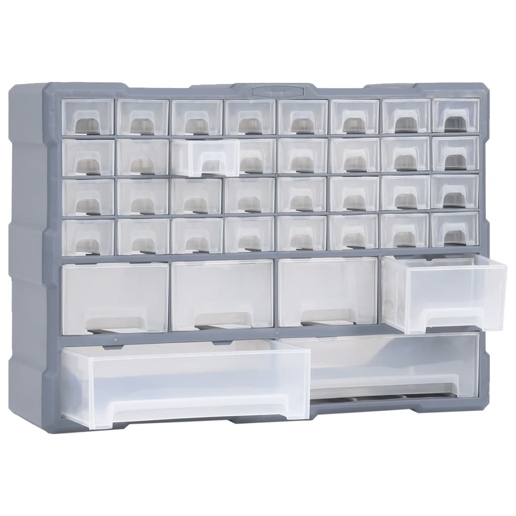 Multi-Schubladen-Organizer mit 40 Schubladen 52x16x37,5 cm