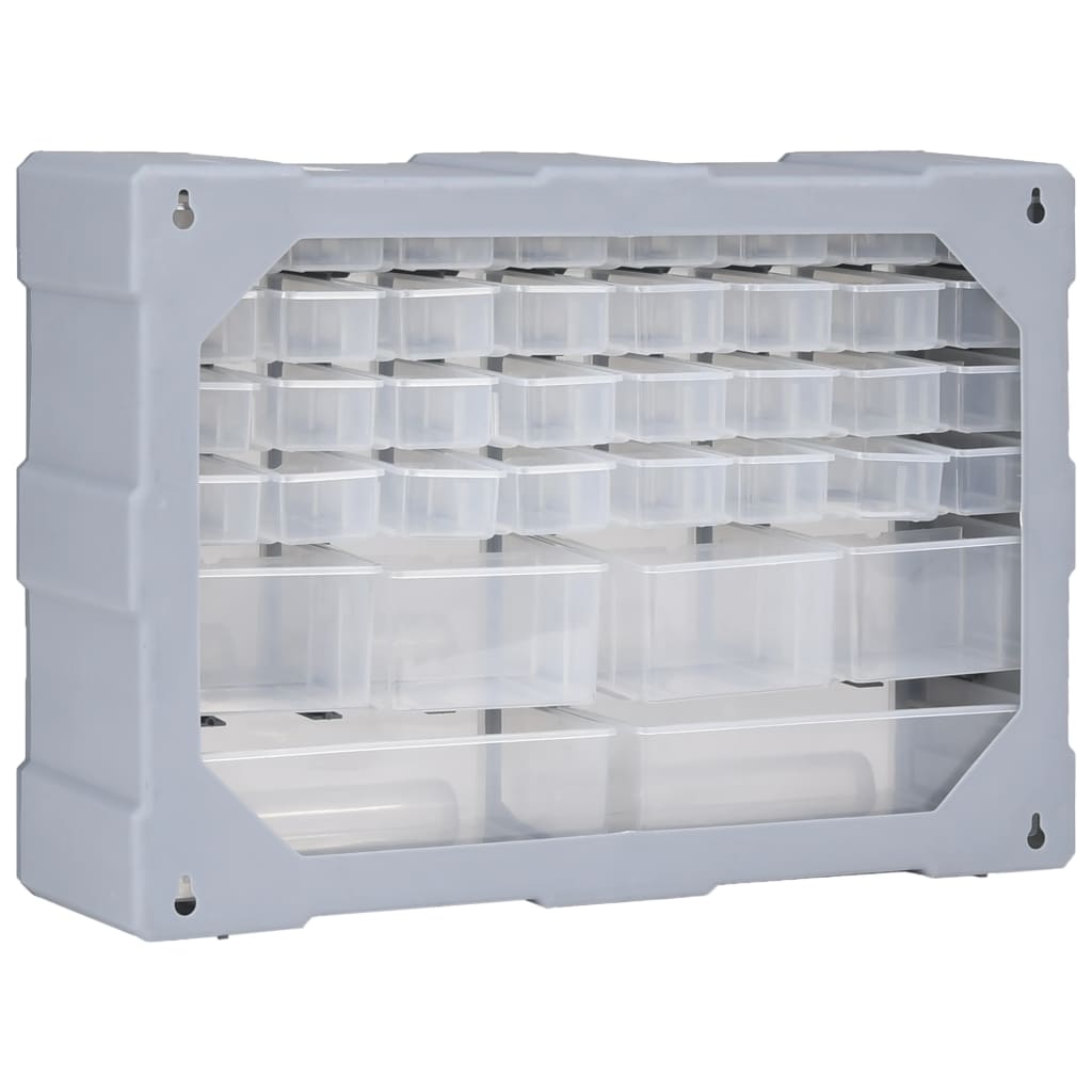 Multi-Schubladen-Organizer mit 40 Schubladen 52x16x37,5 cm