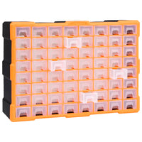 Thumbnail for Multi-Schubladen-Organizer mit 64 Schubladen 52x16x37,5 cm