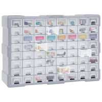 Thumbnail for Multi-Schubladen-Organizer mit 64 Schubladen 52x16x37,5 cm