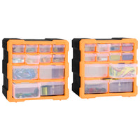 Thumbnail for Multi-Schubladen-Organizer 2 Stk. 12 Schubladen 26,5x16x26 cm