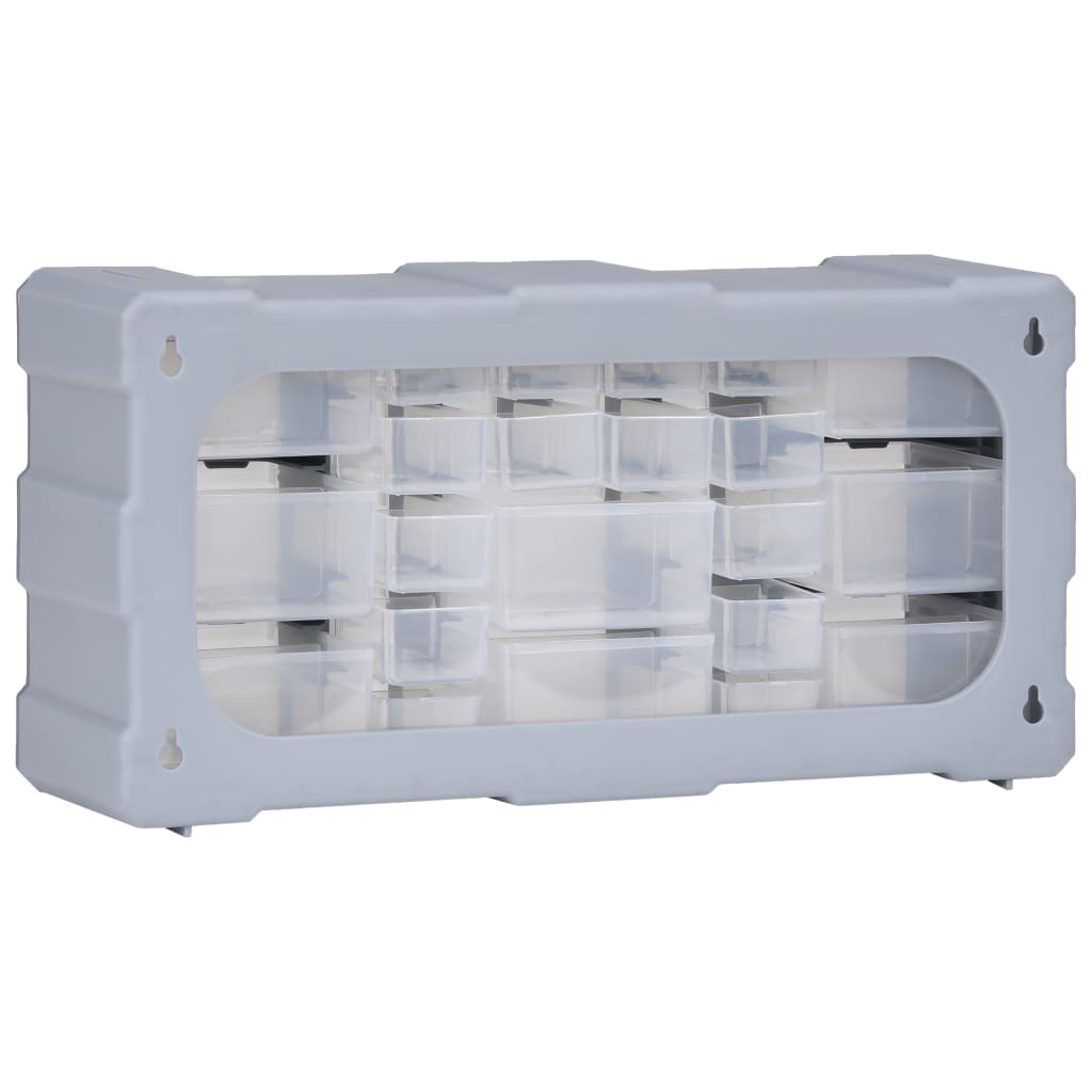Multi-Schubladen-Organizer mit 22 Schubladen 49x16x25,5 cm