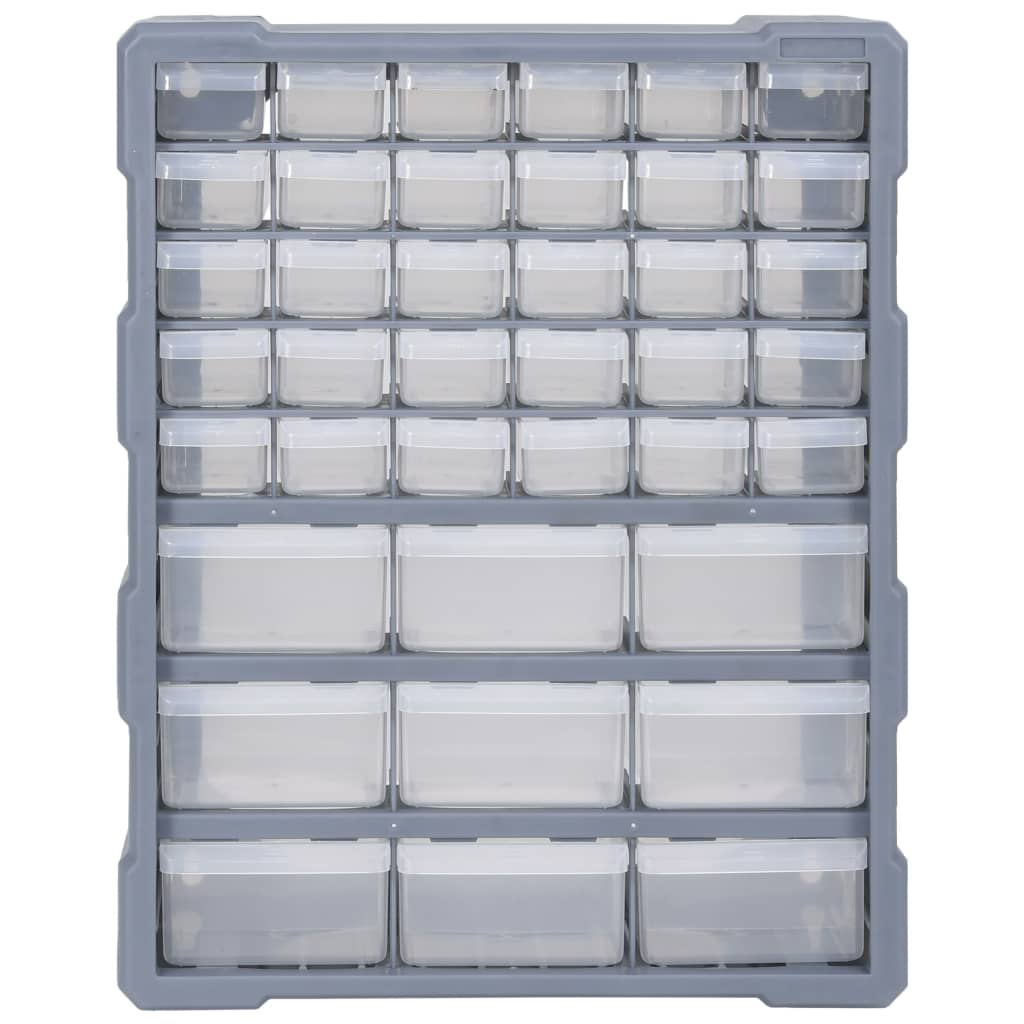 Multi-Schubladen-Organizer mit 39 Schubladen 38x16x47 cm
