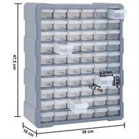Thumbnail for Multi-Schubladen-Organizer mit 60 Schubladen 38x16x47,5 cm