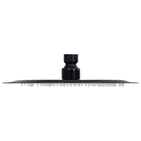Thumbnail for Regenbrause Edelstahl 20 cm Rund Schwarz