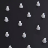 Thumbnail for Regenbrause Edelstahl 30x30 cm Quadrat Schwarz