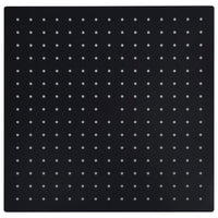 Thumbnail for Regenbrause Edelstahl 40x40 cm Quadrat Schwarz