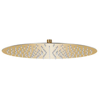 Thumbnail for Regenbrause Edelstahl 40 cm Rund Golden
