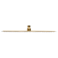 Thumbnail for Regenbrause Edelstahl 40 cm Rund Golden
