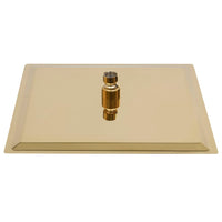 Thumbnail for Regenbrause Edelstahl 30x30 cm Quadrat Golden
