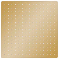 Thumbnail for Regenbrause Edelstahl 40x40 cm Quadrat Golden