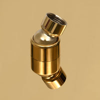 Thumbnail for Regenbrause Edelstahl 40x40 cm Quadrat Golden