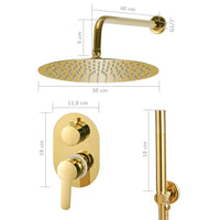Thumbnail for Duschsystem Edelstahl 201 Golden