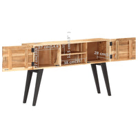 Thumbnail for Sideboard 120x30x75 cm Akazie Massivholz