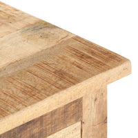Thumbnail for Nachttisch 40x30x50 cm Raues Mangoholz