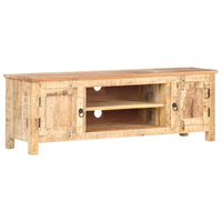 Thumbnail for TV-Schrank 120x30x40 cm Raues Mangoholz