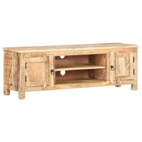 Thumbnail for TV-Schrank 120x30x40 cm Raues Mangoholz