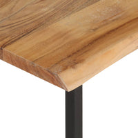 Thumbnail for Garderobe mit Naturkante 100x35x22 cm Massivholz Akazie