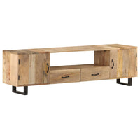 Thumbnail for TV-Schrank 160x30x45 cm Massivholz Mango