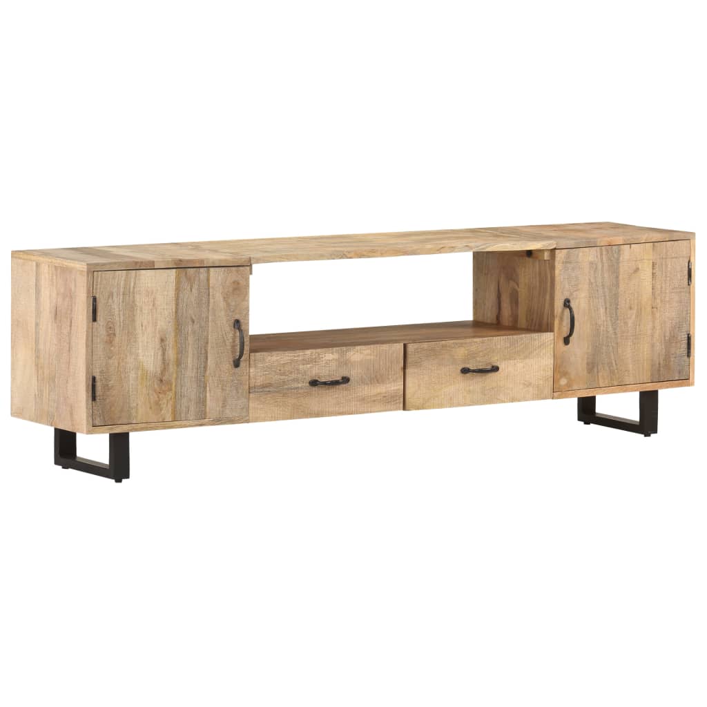 TV-Schrank 160x30x45 cm Massivholz Mango