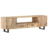 Thumbnail for TV-Schrank 160x30x45 cm Massivholz Mango