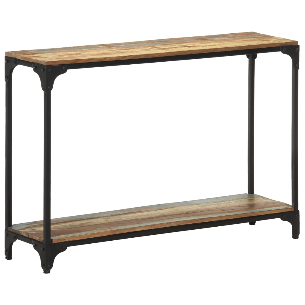 Konsolentisch 110x30x75 cm Recyceltes Massivholz